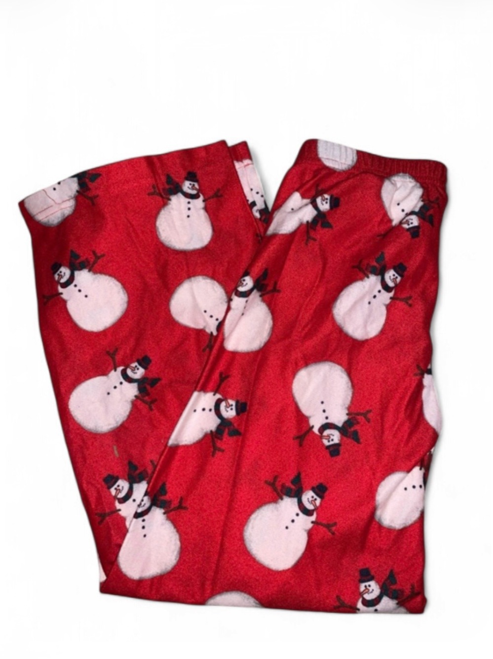 KIDS CHRISTMAS SNOWMAN PAJAMA PANTS